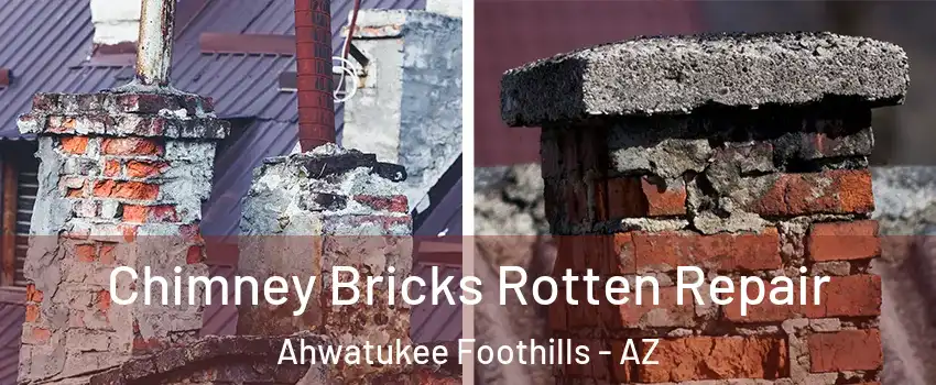 Chimney Bricks Rotten Repair Ahwatukee Foothills - AZ