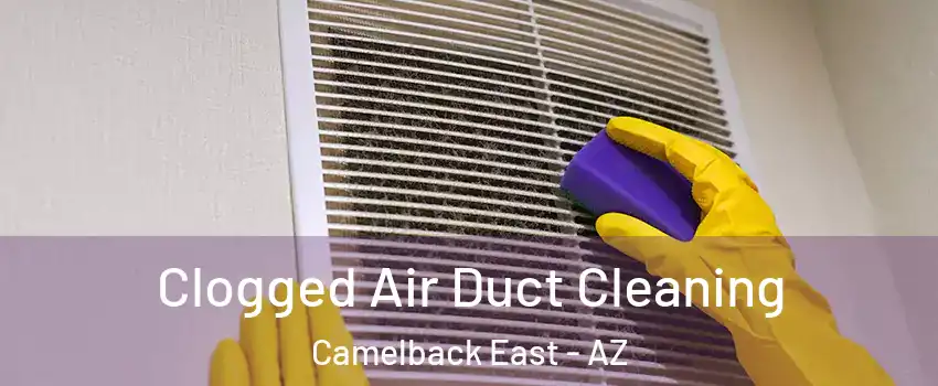 Clogged Air Duct Cleaning Camelback East - AZ