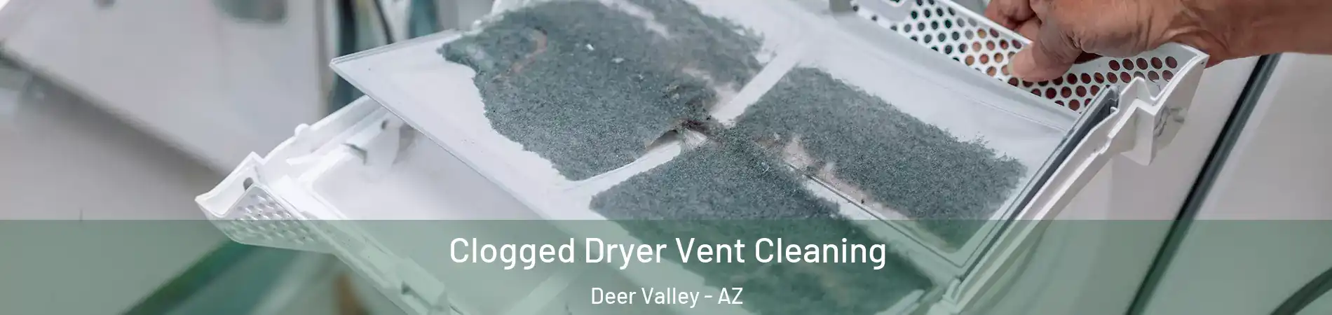 Clogged Dryer Vent Cleaning Deer Valley - AZ