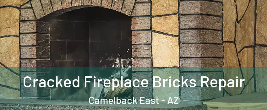 Cracked Fireplace Bricks Repair Camelback East - AZ