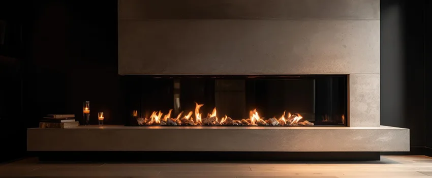 Gas Fireplace Ember Bed Design Services in Desert View, Arizona