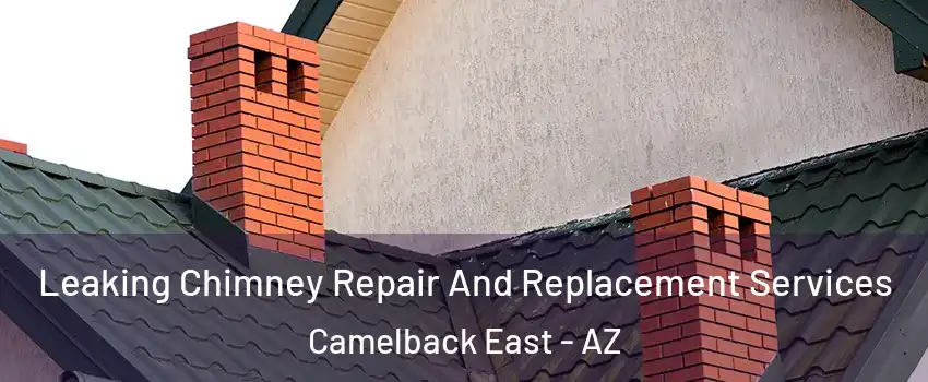 Leaking Chimney Repair And Replacement Services Camelback East - AZ