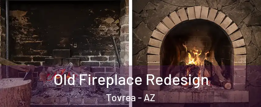 Old Fireplace Redesign Tovrea - AZ